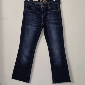 Kut from the Kloth Farrah Baby Bootcut or Jackie Bootcut jeans